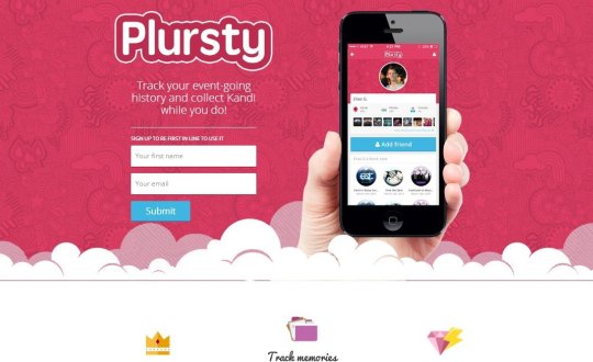 Plursty  a mobile check in application for music evens